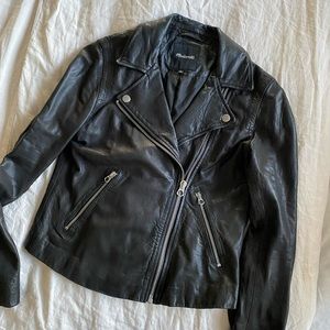 Madewell “Washed Leather Motorcycle Jacket”